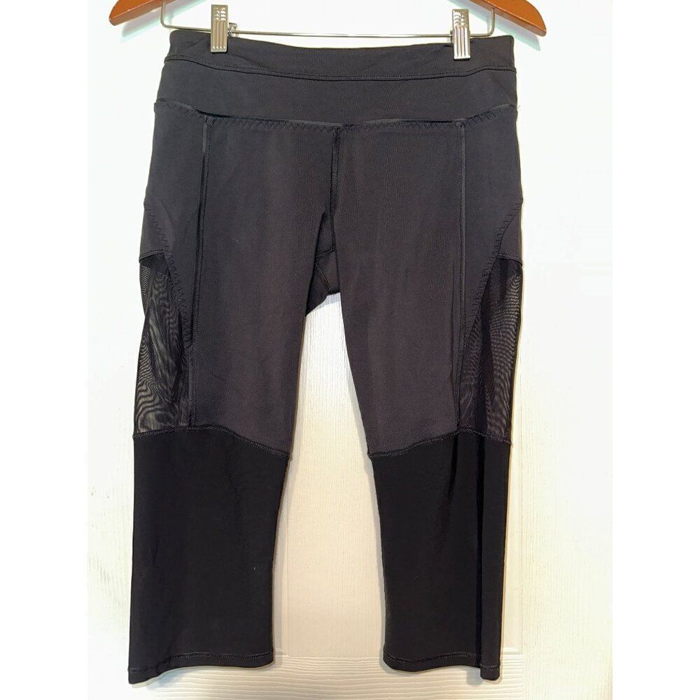 Lululemon Mesh‎ Cropped Leggings  Size 6